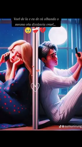 Distância cruel ... #frasesdocoracao🤍🖤 #frasesdeamor❤💐 #viraltiktok #foryou #fyyyy 