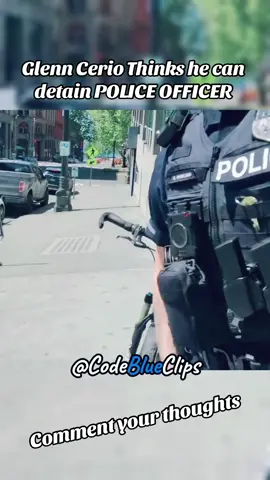 WHO DOES HE THINK HE IS?! #auditor #police #copsoftiktok #fypシ゚viral #sean #cops #codeblueclips #foryou 