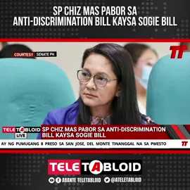 SOGIE Bill nakakuha ng 19 pirma sa mga senador, pero SP Chiz Escudero mas pabor sa Anti-Discrimination Bill. @risahontiveros @SayChiz Panoorin ang iba pang balita: https://youtube.com/live/zuf8pmi1z88 #Teletabloid #AbanteNews #NewsPH #fyp