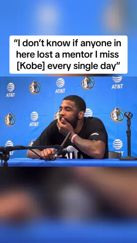 Kyrie speaks highly of Kobe will Kyrie win his 2nd championship? #fyp #dallas #kobe #final 