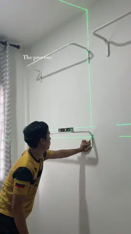 Replying to @mochi ☆ Converted our smallest room into a walk in wardrobe!  Lega sikit takdalah bilik baju i serabut sangat mcm before ni 🙈 Next nak tmbh chest drawer dlm bilik ni so baju yg kecik2 boleh lipat letak dlm chest drawer hihi  #homeimprovement #homeprojectdiy #homeproject #wardrobe #openwardrobe #openwardrobeideas #wardroberoom 