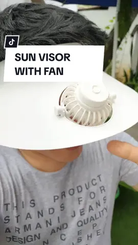 2in1 Hat rechargeable fan perfect to sa mga pawisin 🥰#sunvisorfan #sunvisorfanhat #hatchargingfan #hatwithfan #fyp #foryou #foryoupage 