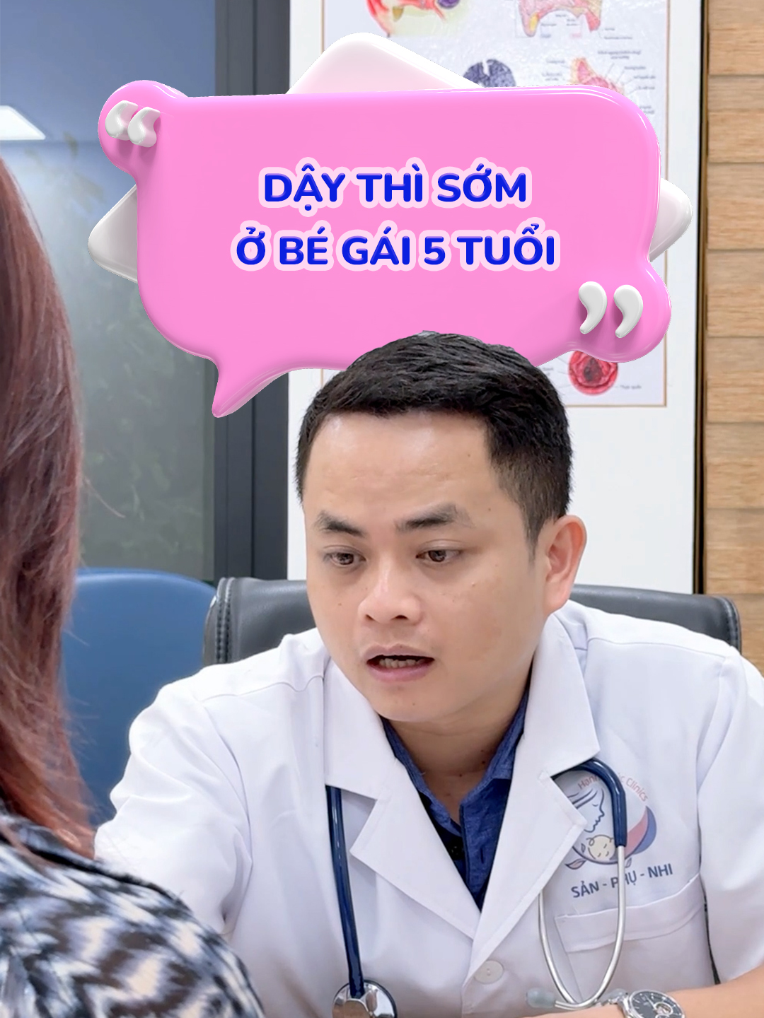 Mẹ bất ngờ khi con mới 5 tuổi đã có dấu hiệu dậy thì! #phongkhamhanhphuc #daythisom #edutok #education #tiktok #tik #LearnOnTikTok #bacsi #bacsitu #treem #mevabe