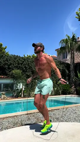 Best way to cardio while traveling. #rope #fyp #travel #cesme #Summer #Fitness #foryou 