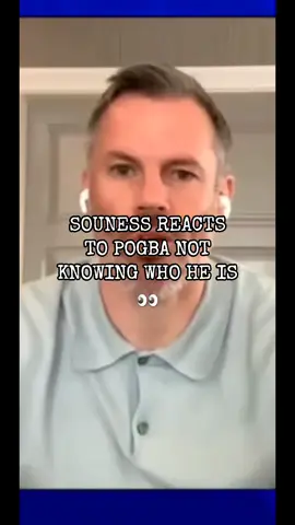 Graeme Souness reacts to Paul Pogba not knowing who he is 👀 #graemesouness #paulpogba #jamiecarragher #manchesterunited #football #footballedit #footballtogether #footballquotes #Soccer #footy #footyedit #footballhistory #footballhistorian #footballtiktok #footytiktok #soccertiktok 