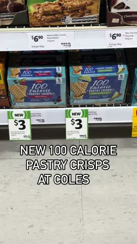 100 Calorie Pastry Crisps at Coles  A nice little treat 🤝🏽 📍@Coles  #lowcalorie #100calories #snack #pastry #crisps #apple #cinnamon #mixedberry #berry #whitechocolate #lowsugar #vegetarian #onthego #whitechoc #greenapple #drizzle #Foodie #foodreview #tastetest #explore #fyp #foryou #explore #coles #australia 