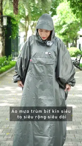 Áo mưa trùm siêu to siêu dài rộng #aomuabigsize #aomuasonthuy #aomuasonthuychinhhang #aomua 