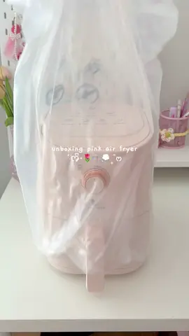 Sooo kyuttt🤏🏻💕 nemu airfryer soft pink💌 #fyp #fypシ゚viral #hanriver #airfryerhanriver #softpink #airfryerrecipes #pinterestinspired 