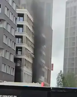 canning town  A person has been rescued from the second floor of a building after a fire broke out at a construction site in east London. Ten fire engines and about 70 firefighters were called to the blaze near Silvertown Way in Canning Town just after 08:20 BST, the London Fire Brigade (LFB) said.