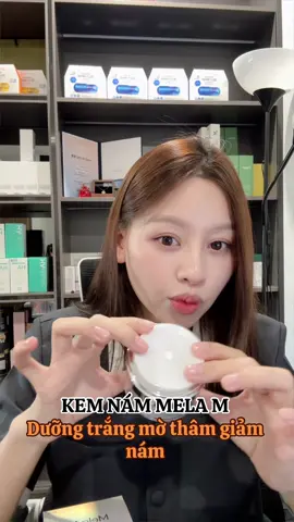 Kem nám mela M  Cao Cấp 50G  Dưỡng sáng mờ thâm nám đồng dều màu da cấp ẩm , phù hợp mọi nền da  #xuhuong #fyp #skincare #kemnam #melam #hanquoc #myphamchinhhang #korea #trangda 