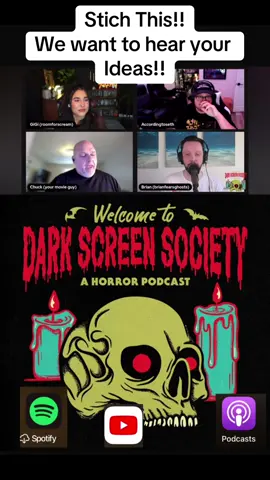 Dark Screen Society would love to hear your ideas on this subject of remakes and prequels, and continue to listen to us the premier horror podcast now streaming @YouTube @Apple Podcasts @Spotify @Brian Fears Ghosts @roomforscream @ACCORDINGTOSETH @Chuck🍿🎬 #horror #horrortok #podcast #scary #horrortiktok #horrorstories #podcasttiktok #horrormovies #fypage #remake 