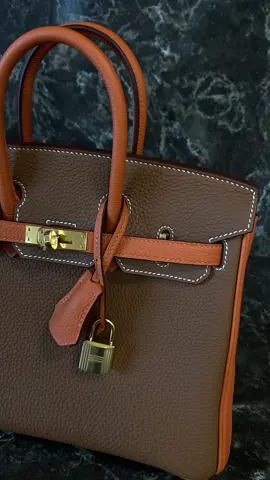 Perfect combo Birkin 25 HSS Gold/Orange 🧡🤎 #hermes #hermesbirkin #birkin #birkinbag #luxury #collector #richlife #fashiontiktok #fashion #fory 
