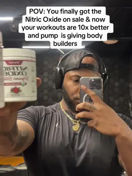 POV: You finally got the Nitric Oxide on sale & now your workouts are 10x better and pump  is giving body builders  #nitricoxcide #supplements #MentalHealth #mentalhealthmatters #Fitness #gym #creatine #beets #hearthealth #cardio #nitricoxcide 