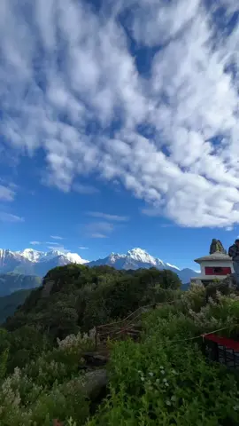 ओखती💊🌴😍🌺🌧️☁️ #naturemania #myagdi #malika #temple #cloud #mountain #landscape #nepal @Sujan Chapagain @Laxmi paudel 