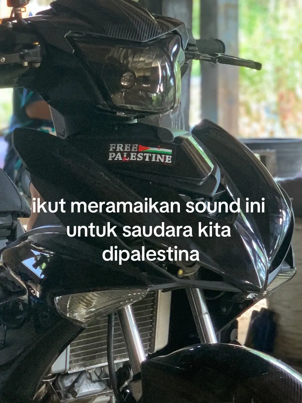 Ayo broo,Anak motor jga harus pake sound ini untuk saudara kita#fyp #freplestina🇵🇸 #savepalestine #lewatberanda 