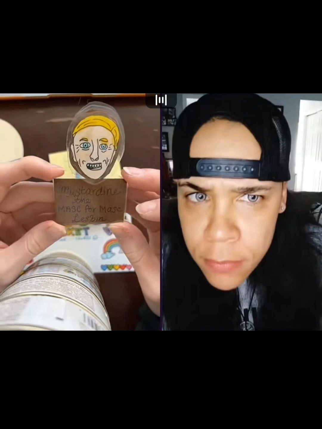 These are real people #customwoodburning #cwbpride #mustardine #cwbmustardine #cwbocs #orginalcharacter #bewhoyouare #wesupportyou #wtfmoment #memestiktok #satirecomedy #trollinglivestreams #fypage #viralvideo #trending