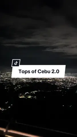 This is your sign to visit Tops Cebu ✨ #fypage #viraltiktok #travel #citylights #topscebu 