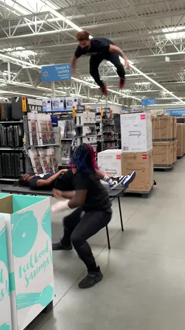 OUR LIVE WRESTLING PERFORMACE IN WALMART WITH PERMISSION‼️ WITH @sammyguevara ##trainedprofessionals #wrestling #prowrestling #UFC #raw #WWE #aew 