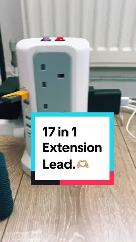 This is Brilliant!😃No more messy cables and you can switch the plugs and USB sockets off separately!🤯⚡️#unboxedbytim #tiktokmademebuyit #tiktokshop #power #powerstrip #extensionlead 