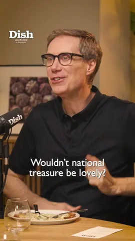 Stephen Merchant is definitely a national treasure! @Waitrose & Partners @Nick Grimshaw #StephenMerchant #angelahartnett #dishpodcast #theofficeus #theoffice #podcast 