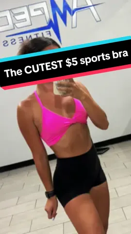 GYM GIRLIES!! A GOOD QUALITY, SUPPORTIVE, CUTE, SPORTS BRA FOR ONLY $5 😭😮‍💨🤌🏽🫶🏼 go get yours nowwwww #gymgirlsoftiktok #gymgirlies #workoutclothes #gymclothes #sportsbra 
