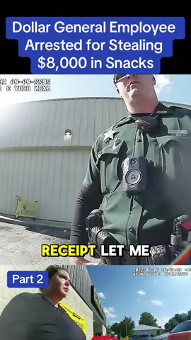 Dollar General Employee Arrested for Stealing $8,000 in Snacks