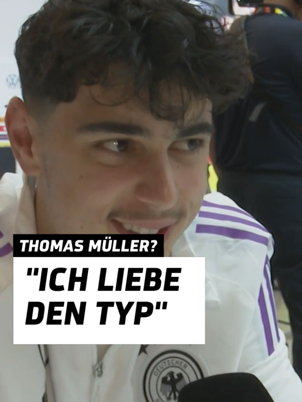 Aleksandar Pavlovic und Thomas Müller scheinen sich zu verstehen! 😍 #sport1news #sport1 #dfbteam #dfb #euro2024 #pavlovic #müller #totalvideo