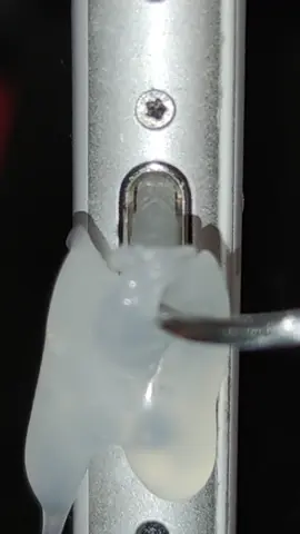 Cleaning iPhone charging Port with hot glue 