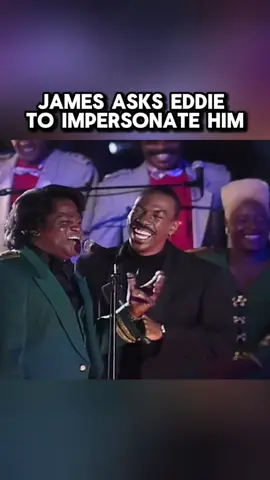 Eddie Murphy does an impression of James Brown at his request 🤣 #eddiemurphy #comedian #impersonation #JamesBrown #funnyvideos #thegoat #funnycomedy #funnymoments #comedytiktok #tiktokfunny #jfwi #jfwicomedy #funnyshit #standup #fypcomedy #viralvideo #humor 
