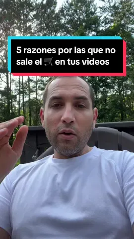 Replying to @maria Reza 5 razones por las cuales no sale enlace de producto en tus videos. #tiktokshop #shoppingcart #carritonaranja #aprendeconorlandomuner #fyi #paraquesepas #information 