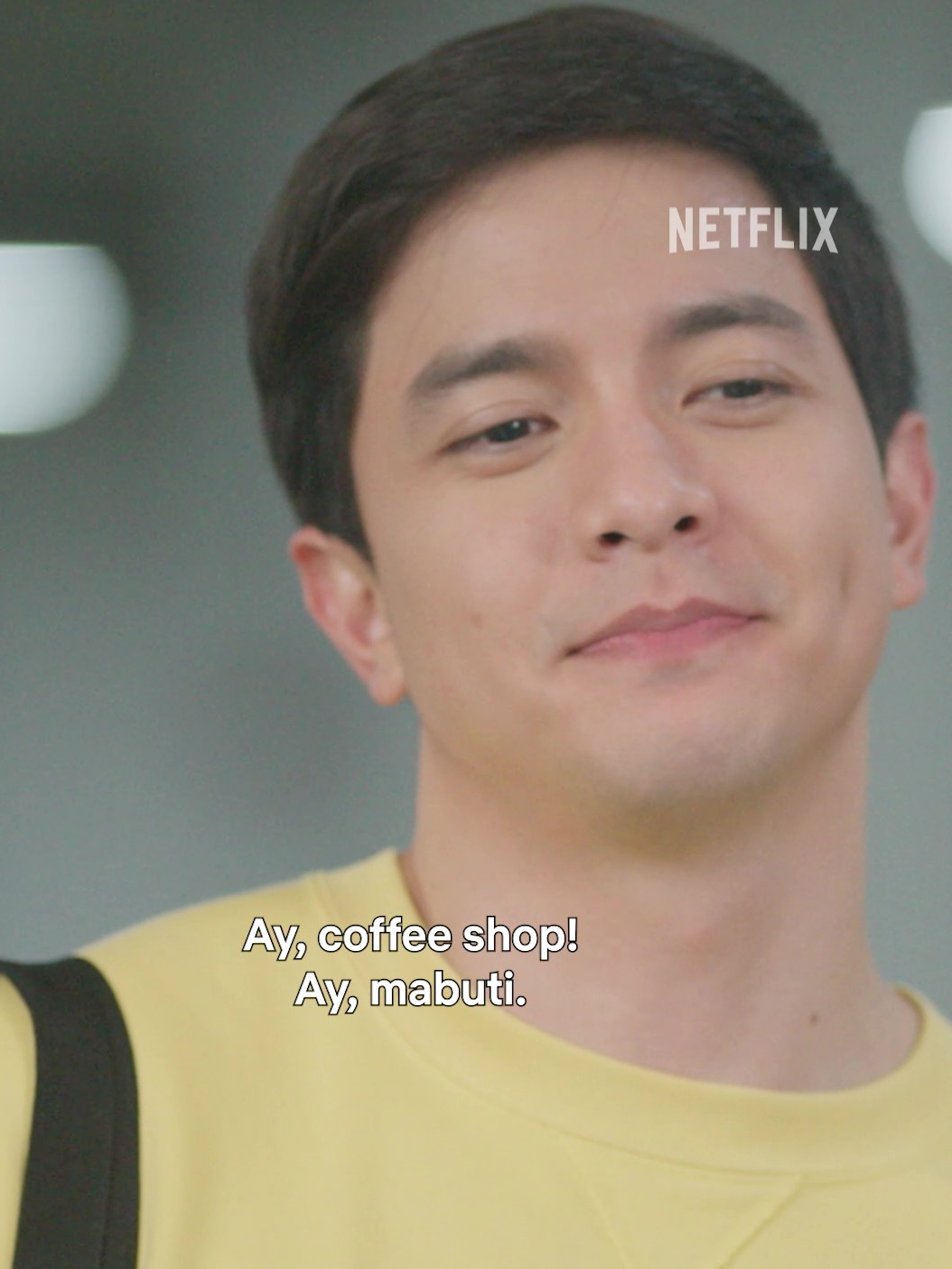 Si Tita Sharon na maraming nainom na kape dito ☕ #AldenRichards #SharonCuneta #FamilyofTwo #Netflix #filipinomovies #movierecommendations