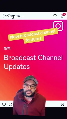 Today, Instagram is introducing new features for creators to personalise their Broadcast Channels, fostering stronger connections with their most loyal fans. Discover how you can deepen engagement with your audience in a safe space using the latest updates within Broadcast Channels! #socialmedia #socialmediamarketing #socialmediacoach #socialmediatips #creators #instagramupdate #instagramnews 