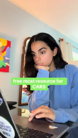such a great mcat cars resource to use if youre studying for the mcat this summer!!  #premed #medschool #mcatresources #mcatstudying 