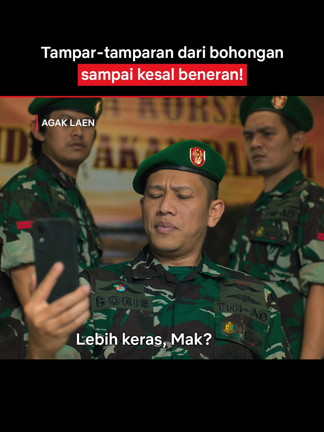 Mamaknya #BorisBokir tega juga, nih 🤣 #Netflix #AgakLaen #IndraJegel #BeneDion #OkiRengga