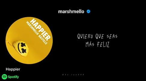 Happier - Marshmello & Bastille  #music #happier #marshmello #bastille #subtitulado #viral #fyp 