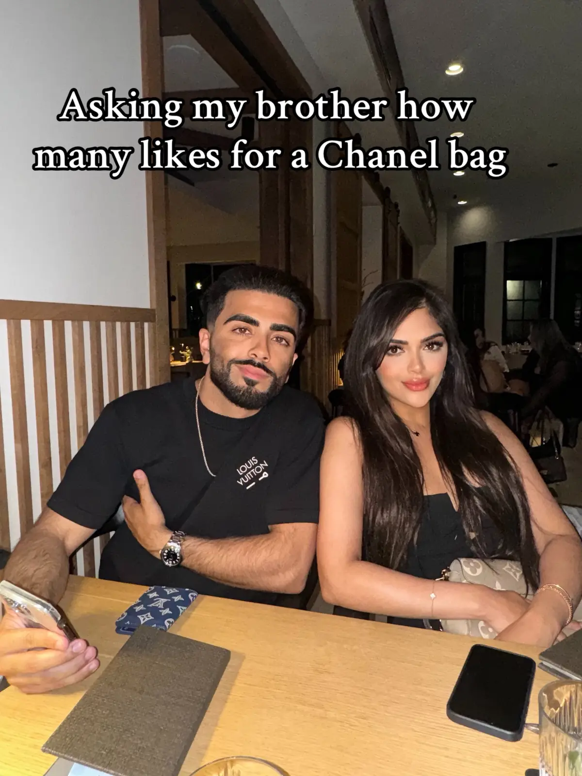 Every sister needs a brother like mine 🥹 #foryou #Lifestyle #chanel #brother #pakistani #browngirl #browntiktok 