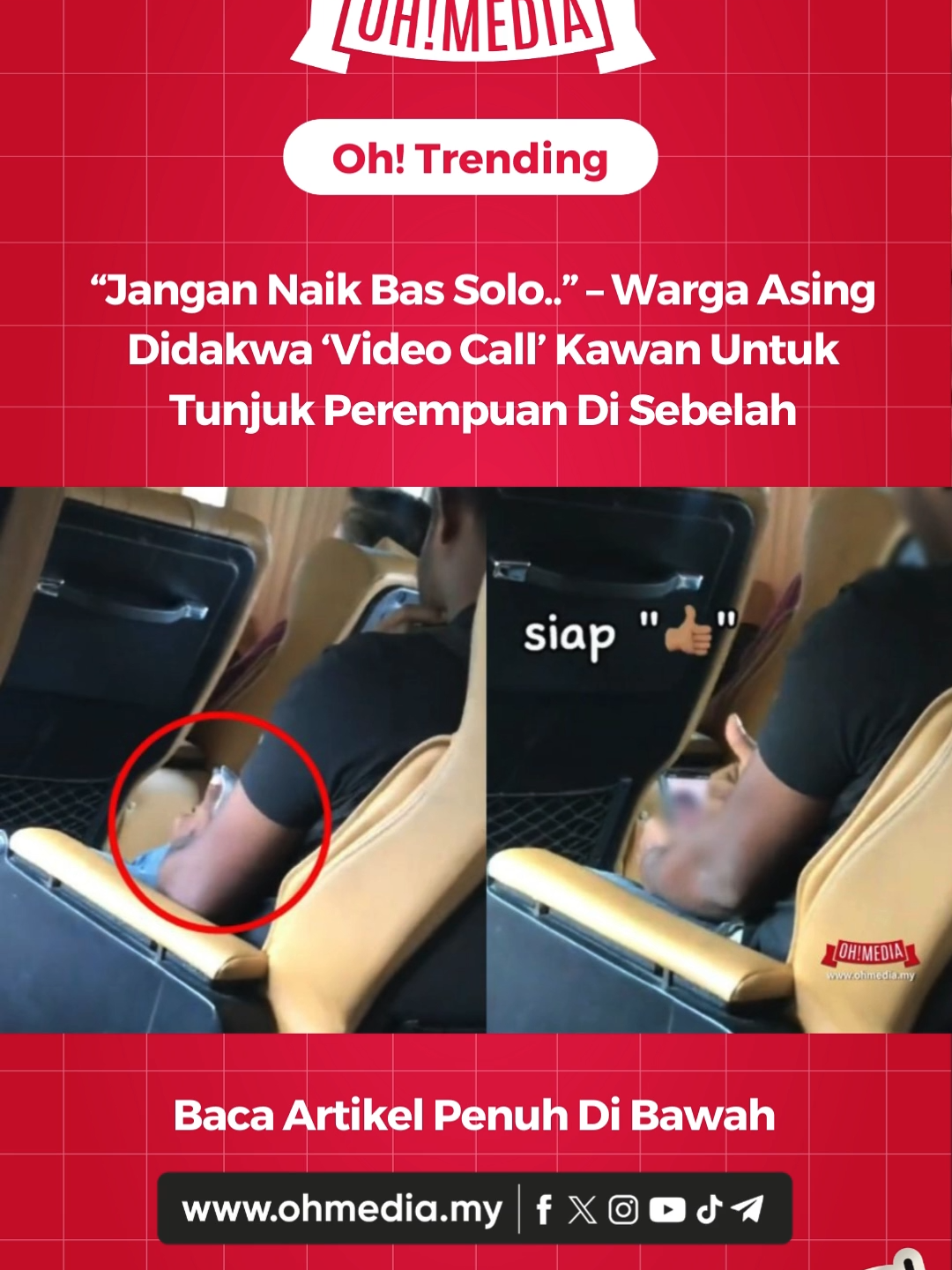 Kenapa banyak sangat kes bas ni... makin menakutkan #ohtrending #sembangentertainment #ns