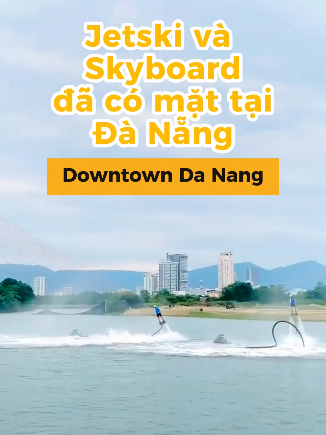 Show Jetski và Flyboard lần đầu tiên có mặt tại Downtown đà nẵng trong dịp lễ hoa quốc tế 2024 #havatravel #xuhuong #danang #vietnam