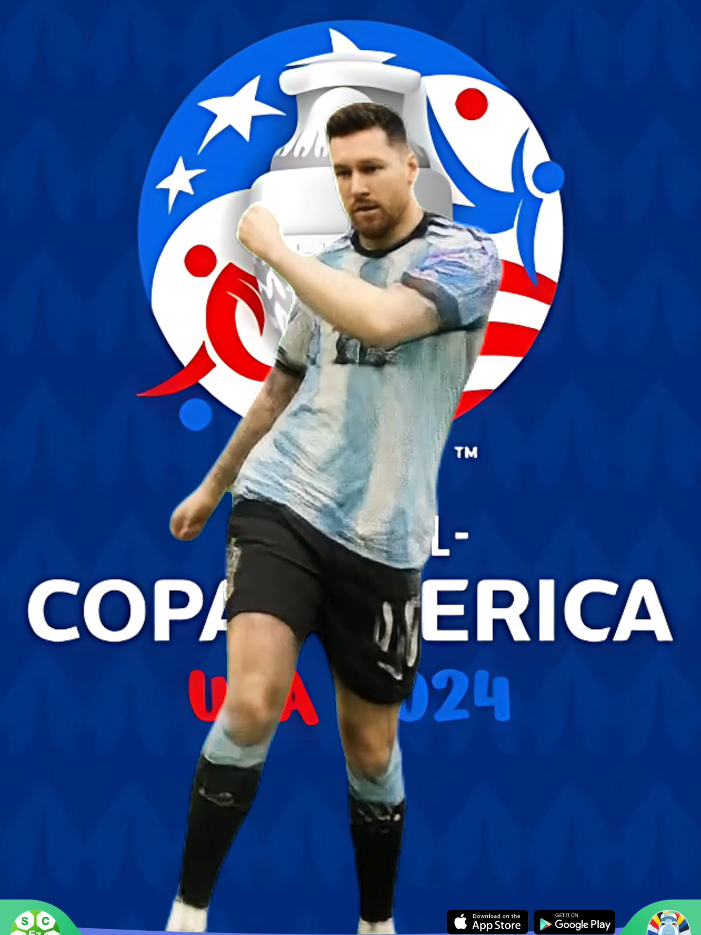 Quẩy Copa America cùng Messi và EzScore nào anh em! #ezscore #copaamerica2024 #messi #bongda