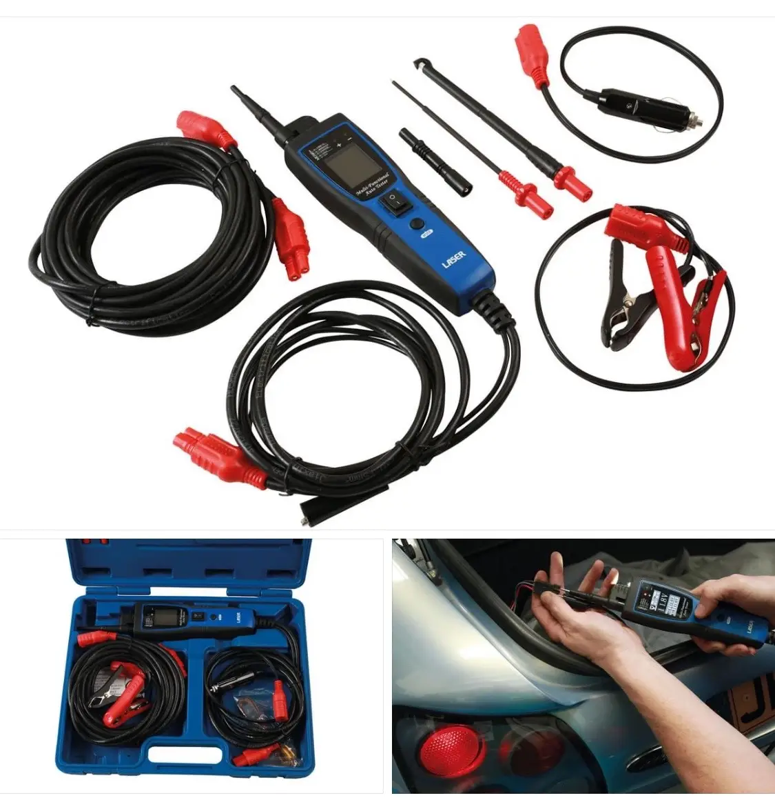 HALF PRICE!!!   WHAT IS GOING !!      Multi function power probe & automotive tester with colour screen.     Voltage measurement range 0 - 70V DC, DC current range 0 - 5 amp. Temperature range: -50° to +205°C. Frequency = 0 - 300kHz (square wave). Resistance range = 0 - 200k?.     Kit includes: 1 vehicle auxiliary socket connector, 1 x long testing probe, 1 x wire piecing probe, K type temperature probe, 6m extension cable.     Equipped with double fuse protection, internal auto recovery fuse (self reset 60 seconds) = 5 amps; replaceable 20A spade fuse.     12-24V power source required. #probetester #electricaltester #diagnostic #CarDiagnosis #mechanic #carelectrics #cars 