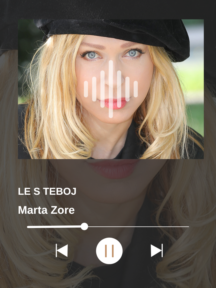 Marta Zore - Le s teboj #fyp #foryourpage #slovenija #slovenia #slovenskaglasba #slovenskamuska #martazore #lesteboj