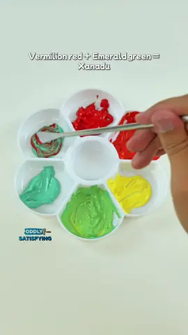 What Colors from the Mixture of the Three? #asmr #satisfying #oddlysatisfying #color 