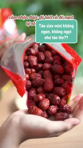 Táo size mini ăn không ngon, không ngọt như những loại táo lớn?😘🍎🥰 #taodo #taodotancuong #tancuong #taodohoadien #taodo_🍎 #phunu #noitro #xuhuong #anvat #anvat 