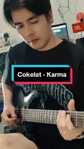 Gak punya efek pitch shifter 🥹 Cokelat - Karma (Guitar) Solo #karma #cokelat #sologuitar 