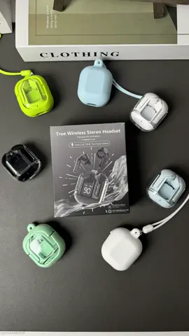 Who can resist such beautiful transparent headphones?#earphones #tiktok #foryou #tiktokmademebuyit #coolgadgets #desksetup #cool #TikTokShopElectronicsSpotlight #ElectronicsSpotlight #TikTokMadeMeBuyIt  #Spotlight #Spotlightfinds #Maydeals