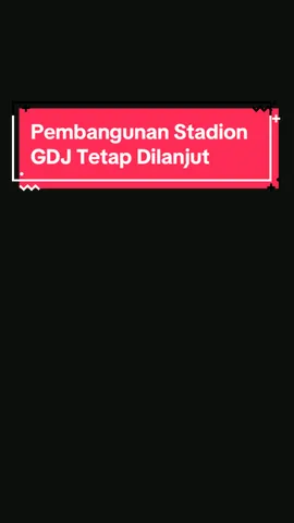 Stadion Gelora Daha Jayati tetap berlanjut. @Dhito Pramono mengatakan, pembangunan stadion ini akan dilanjutkan tahap berikutnya. Artinya multiyears jadi kita tunggu bersama perkembangannya nanti.  #CapCut #stadiongeloradahajayati #kediri #persik #persedikabkediri #masdhito #suporterindonesia  #CapCut 