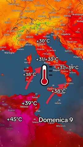 L'estate alza la voce, specialmente al sud Italia dove le temperature schizzeranno verso valori notevolmente sopra le medie. #caldoestremo #caldoestivo #italy #previsionideltempo #previsionimeteo #heatwave #allertameteo #fypage #ondatadicaldo #meteoeradar #ondatadicalore #suditalia #extremeweather #meteorologia  #neiperte #viral #news 
