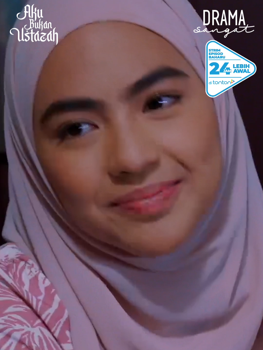 SEDUTAN EPISOD 25 : Awww! Sejuknya tengok Aminah! ❤️✨ ▶️ #AkuBukanUstazah -> Isnin-Jumaat -> 7malam di TV3! Korang boleh strim episod baharu #AkuBukanUstazah 24 jam lebih awal di Tonton! FENOMENA TERBAHARU AKASIA! ISTIMEWA HANYA RM20 UNTUK 3 BULAN DENGAN KOD DISKAUN TONTONABU20 . #DramaSangat #tv3malaysia #Akasia #AkuBukanUstazah