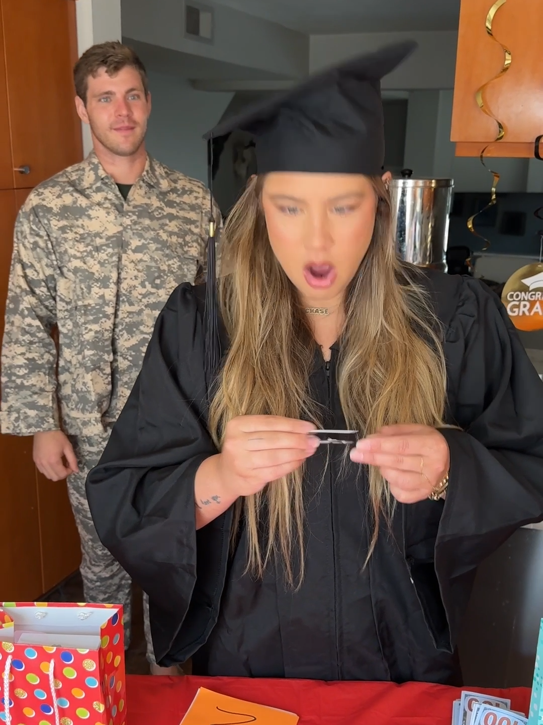 Soldier surprises sister for graduation 🥺 PART 2