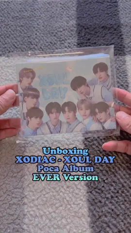 Unboxing XODIAC - XOUL DAY Poca Album EVER Version #unboxing #앨범깡 #xodiac #xoulday #소디엑 #zayyan #zayyanxodiac #heyday #kpop #kpopalbum #bornfanboy #fyp 